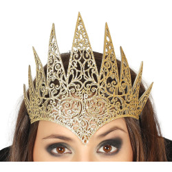 Koruna pro královnu zlatá